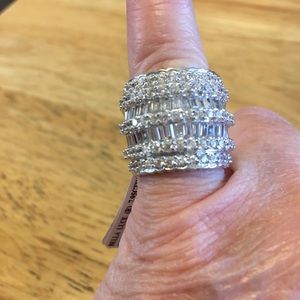 Bella Luce 7.95CTW CZ 925 Sterling Silver Ring.